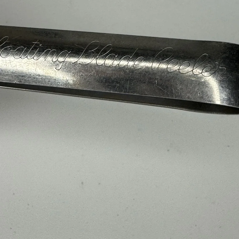 Vtg ECKO Floating Blade‎ Stainless Steel Serrated Blade Potato Peeler Made USA